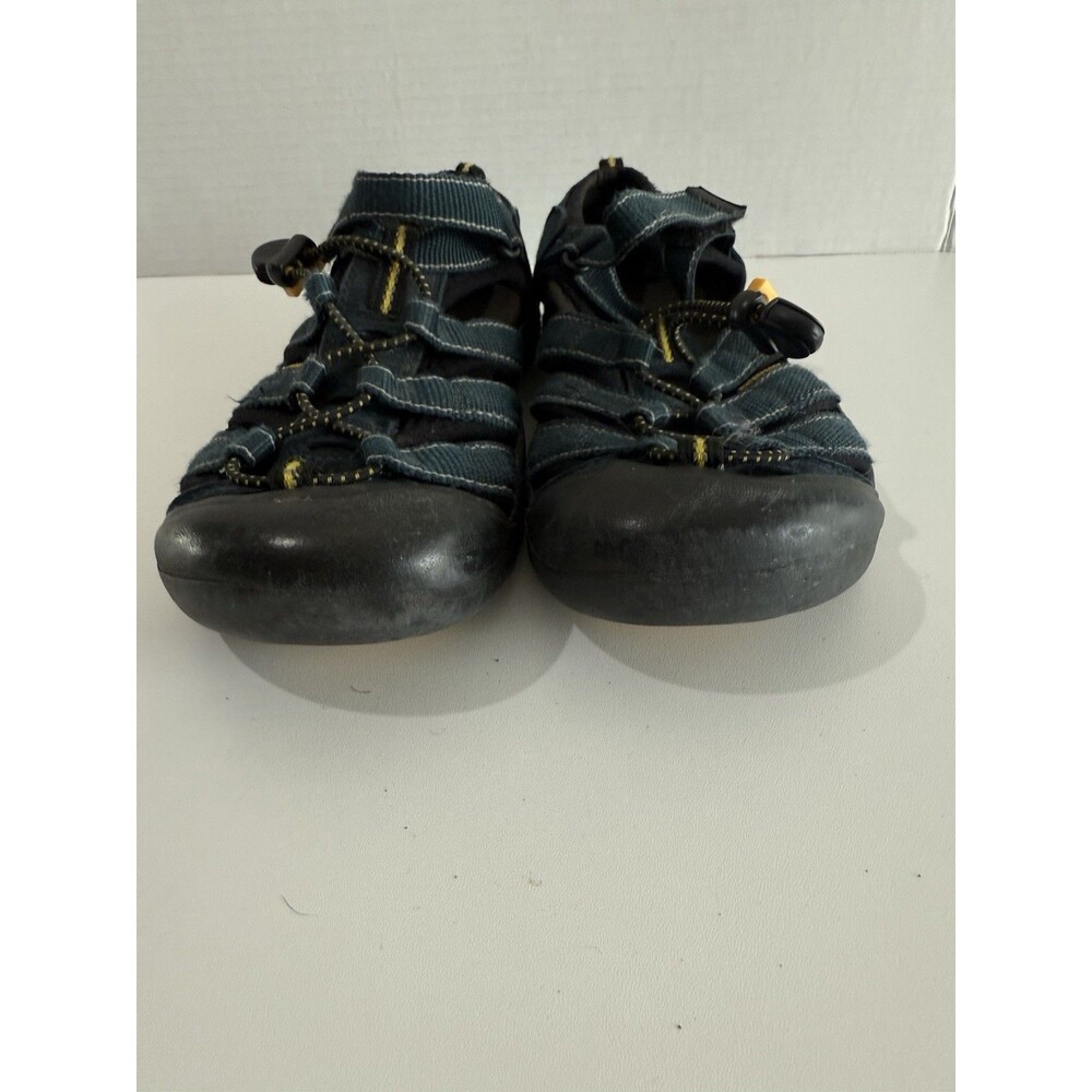 Keen Navy Blue Sandals Sport Hiking Waterproof Shoes Youth Size 4 - Picture 2 of 13